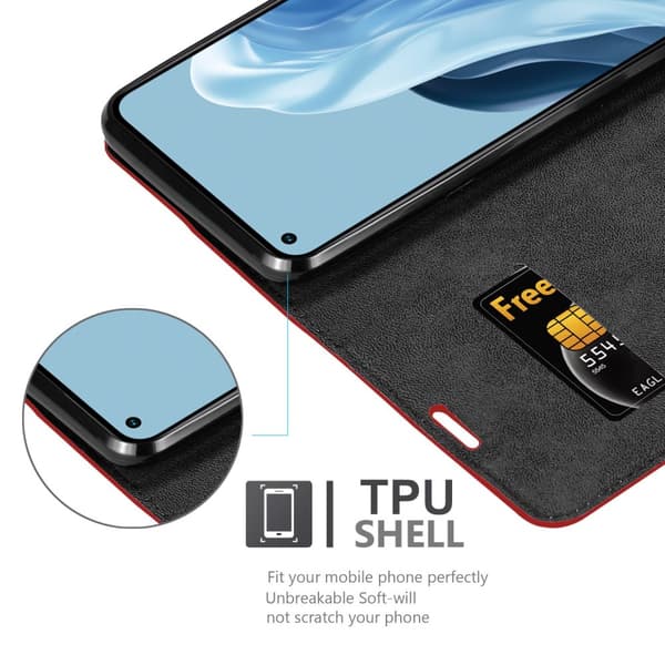 Realme 7 5G Fodral Skal Plånboksfodral Case med magnetisk stängning, ståfunktion och kortficka