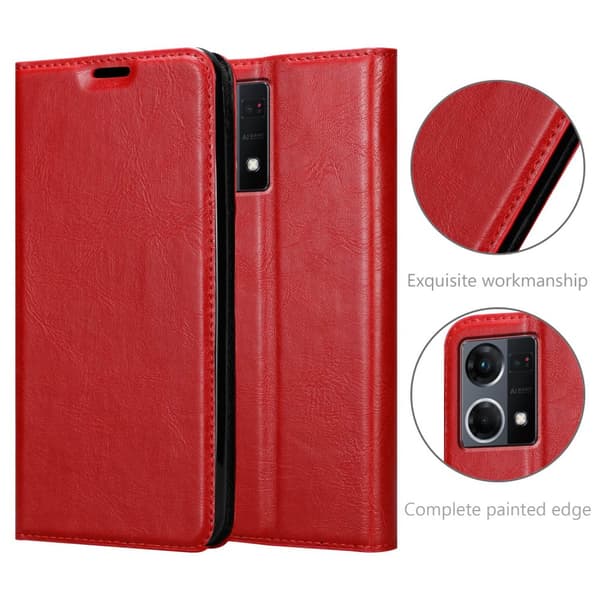 Realme 7 5G Fodral Skal Plånboksfodral Case med magnetisk stängning, ståfunktion och kortficka