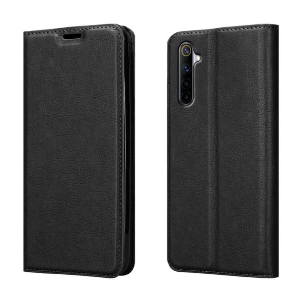 Realme 6 4G / 6s Fodral Skal Plånboksfodral Case med magnetisk stängning, ståfunktion och kortficka