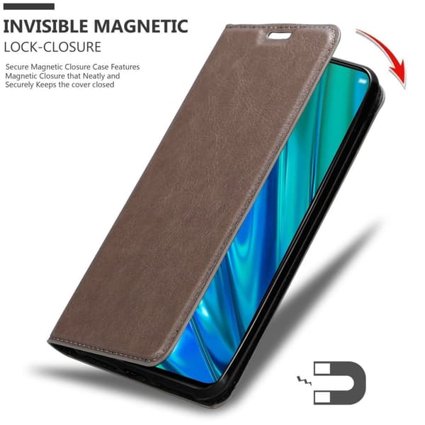 Realme 5 PRO / Realme Q Fodral Skal Plånboksfodral Case med magnetisk stängning, ståfunktion och kortficka