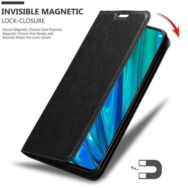 Lommebokdeksel til Realme 5 PRO / Realme Q Deksel med magnetisk lukking, stativfunksjon og kortlomme