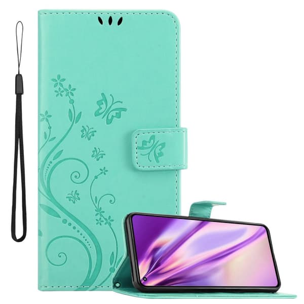 Deksel til Xiaomi Mi 11 LITE (4G / 5G) / 11 LITE NE Lommebokdeksel i blomster design med magnetisk lukking, stativfunksjon og kortplasser