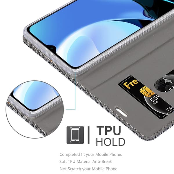 Xiaomi RedMi 9T / POCO M3 Suojakotelo Suojakuori Lompakkokotelo Matkapuhelinkotelo jossa magneettisuljenta, jalusta-toiminto ja korttitasku
