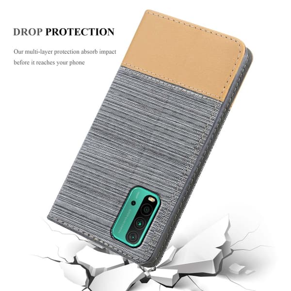 Xiaomi RedMi 9T / POCO M3 Suojakotelo Suojakuori Lompakkokotelo Matkapuhelinkotelo jossa magneettisuljenta, jalusta-toiminto ja korttitasku