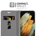Pikkukuva 7 / 11: Samsung Galaxy S22 ULTRA Suojakotelo Suojakuori Lompakkokotelo Matkapuhelinkotelo jossa magneettisuljenta, jalusta-toiminto ja korttitasku