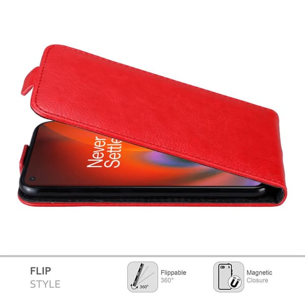 OnePlus Nord 2 5G Suojakotelo Suojakuori Lompakkokotelo Matkapuhelinkotelo flip muotoilu magneettisuljenta