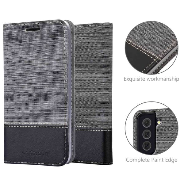 Samsung Galaxy S22 PLUS Skal Plånboksfodral med magnetisk stängning, ståfunktion och kortficka