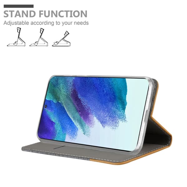 Samsung Galaxy S22 PLUS Skal Plånboksfodral med magnetisk stängning, ståfunktion och kortficka