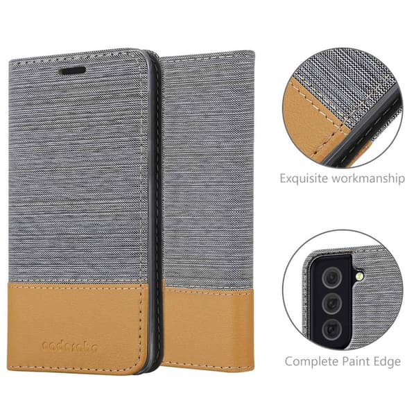 Samsung Galaxy S22 PLUS Skal Plånboksfodral med magnetisk stängning, ståfunktion och kortficka