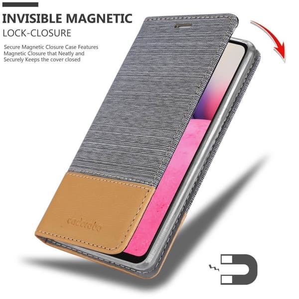 Deksel til Samsung Galaxy A33 5G Lommebokdeksel med magnetisk lukking, stativfunksjon og kortlomme