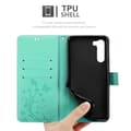 Miniatyrbillede 11 af 11: Motorola MOTO G200 5G Pungetui Cover Blomster ()