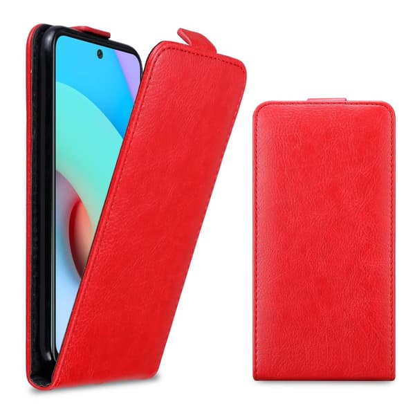 Deksel til Xiaomi RedMi 10 4G Flip Etui med magnetisk lukking