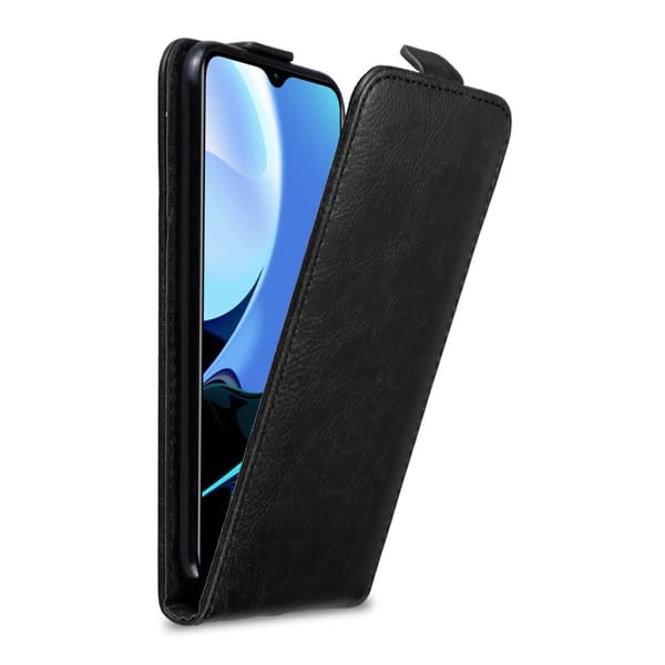 Deksel til Xiaomi RedMi 9T / POCO M3 Flip Etui med magnetisk lukking NATTSORT