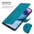 Miniatyrbild 4 av 7: OnePlus Nord CE 5G Skal Fodral i blomdesign Mobilskydd Case Cover med magnetisk stängning, ståfunktion och kortplatser