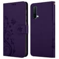 Miniatyrbild 7 av 7: OnePlus Nord CE 5G Skal Fodral i blomdesign Mobilskydd Case Cover med magnetisk stängning, ståfunktion och kortplatser