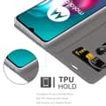 Miniatyrbild 5 av 8: Motorola MOTO G10 / G30 Skal Plånboksfodral med magnetisk stängning, ståfunktion och kortficka