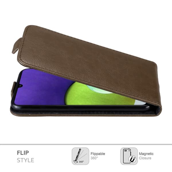 Skyddsfodral för Samsung Galaxy A22 4G / M22 / M32 4G Fodral Skal i flipdesign med magnetisk stängning Case Cover