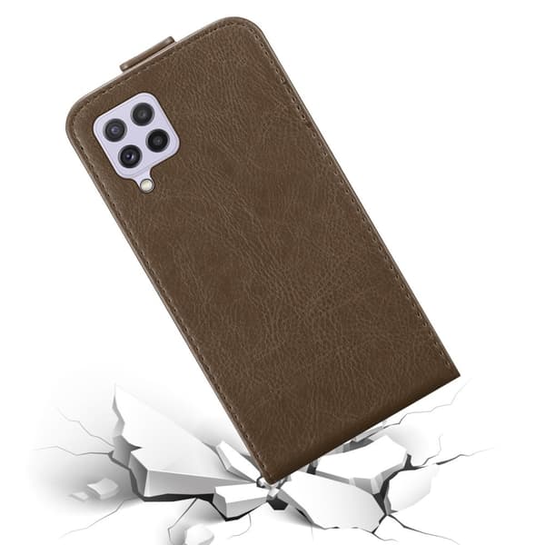 Skyddsfodral för Samsung Galaxy A22 4G / M22 / M32 4G Fodral Skal i flipdesign med magnetisk stängning Case Cover