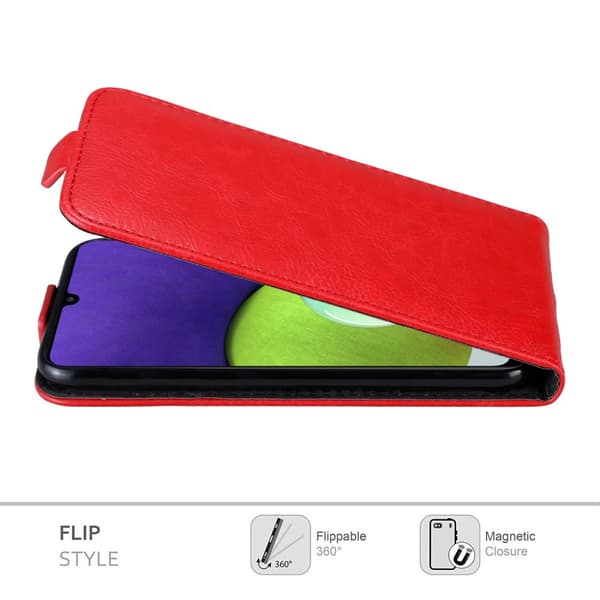 Skyddsfodral för Samsung Galaxy A22 4G / M22 / M32 4G Fodral Skal i flipdesign med magnetisk stängning Case Cover