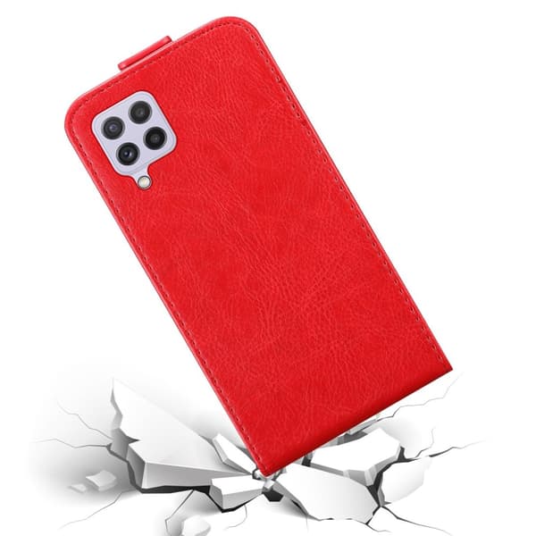 Samsung Galaxy A22 4G / M22 / M32 4G Suojakotelo Suojakuori Lompakkokotelo Matkapuhelinkotelo flip muotoilu magneettisuljenta