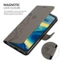 Miniatyrbilde 4 av 7: Deksel til Nokia XR20 Lommebokdeksel i blomster design med magnetisk lukking, stativfunksjon og kortplasser