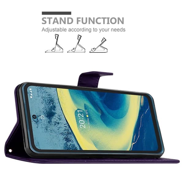 Nokia XR20 Pungetui Cover Blomster ()