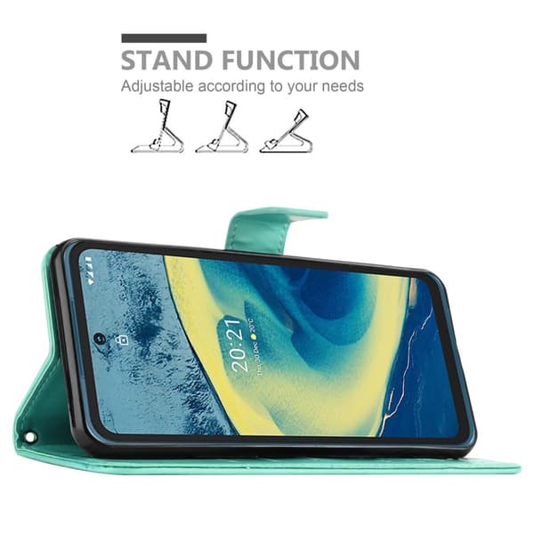 Nokia XR20 Pungetui Cover Blomster ()