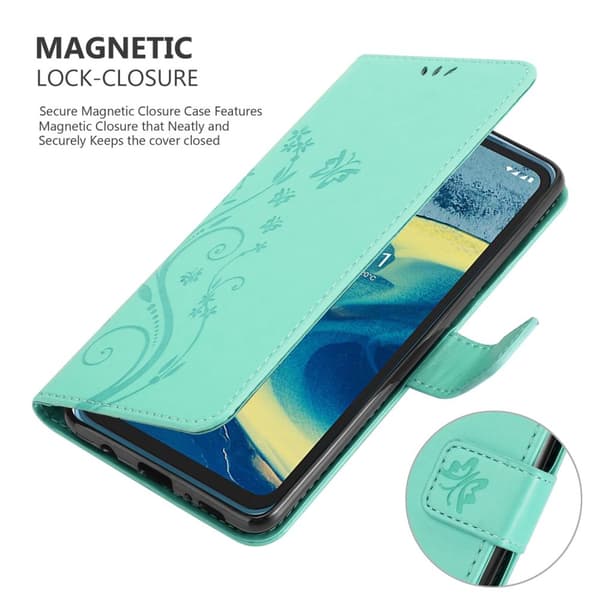 Nokia XR20 Pungetui Cover Blomster ()