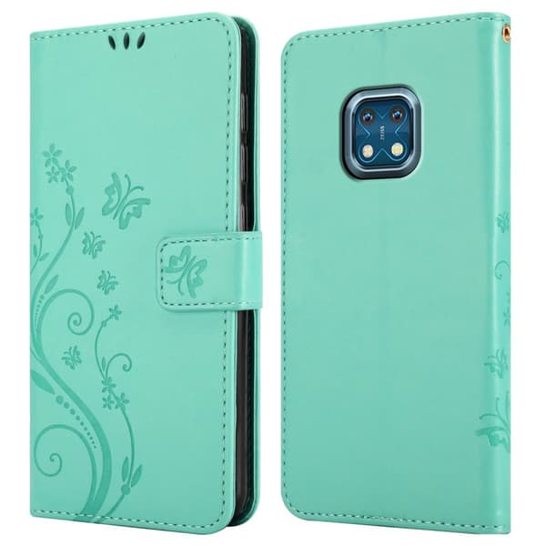 Nokia XR20 Pungetui Cover Blomster ()