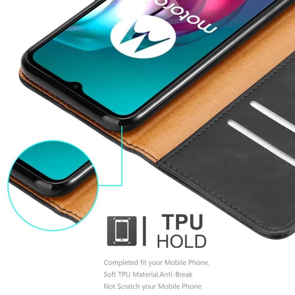 Motorola MOTO G10 / G30 Suojakotelo Suojakuori Lompakkokotelo Matkapuhelinkotelo jossa magneettisuljenta, jalusta-toiminto ja korttitasku