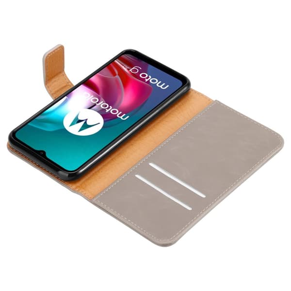 Motorola MOTO G10 / G30 Suojakotelo Suojakuori Lompakkokotelo Matkapuhelinkotelo jossa magneettisuljenta, jalusta-toiminto ja korttitasku
