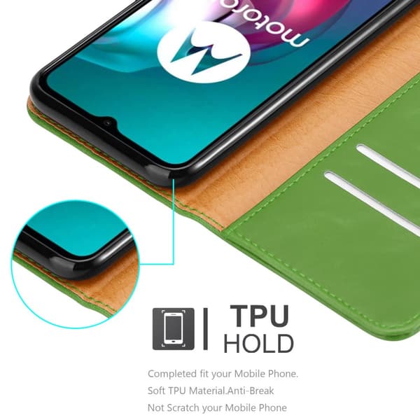 Motorola MOTO G10 / G30 Suojakotelo Suojakuori Lompakkokotelo Matkapuhelinkotelo jossa magneettisuljenta, jalusta-toiminto ja korttitasku