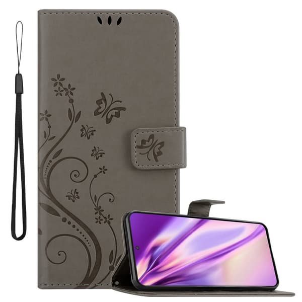 Samsung Galaxy S22 PLUS Pungetui Cover Blomster ()