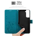 Miniatyrbillede 6 af 8: Samsung Galaxy S22 PLUS Pungetui Cover Blomster ()