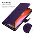 Miniatyrbilde 5 av 8: Deksel til OnePlus Nord 2 5G Lommebokdeksel i blomster design med magnetisk lukking, stativfunksjon og kortplasser