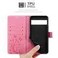 Miniatyrbild 6 av 8: Google PIXEL 6 PRO Skal Fodral i blomdesign Mobilskydd Case Cover med magnetisk stängning, ståfunktion och kortplatser