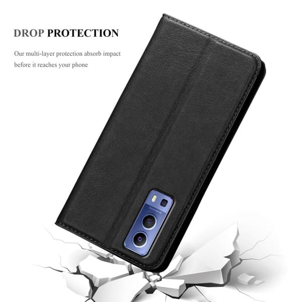 Vivo Y52 5G / Y72 5G Fodral Skal Plånboksfodral Case med magnetisk stängning, ståfunktion och kortficka