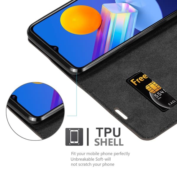 Vivo Y52 5G / Y72 5G Fodral Skal Plånboksfodral Case med magnetisk stängning, ståfunktion och kortficka