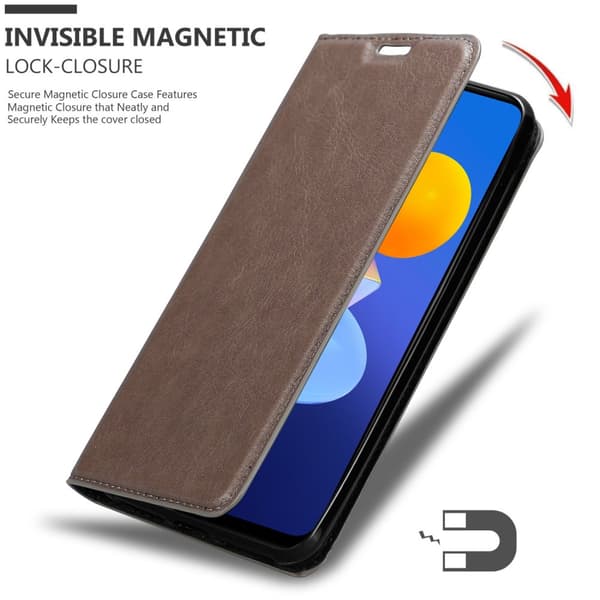 Vivo Y52 5G / Y72 5G Fodral Skal Plånboksfodral Case med magnetisk stängning, ståfunktion och kortficka