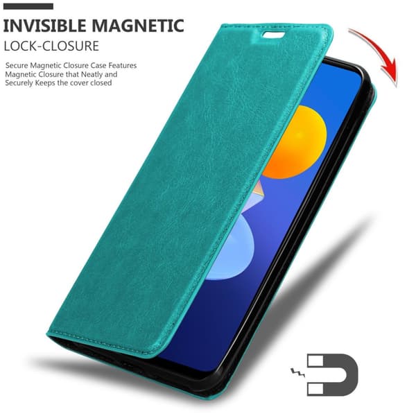 Vivo Y52 5G / Y72 5G Fodral Skal Plånboksfodral Case med magnetisk stängning, ståfunktion och kortficka