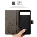 Miniatyrbild 6 av 8: Google PIXEL 6 Skal Fodral i blomdesign Mobilskydd Case Cover med magnetisk stängning, ståfunktion och kortplatser