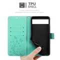 Miniatyrbild 6 av 8: Google PIXEL 6 Skal Fodral i blomdesign Mobilskydd Case Cover med magnetisk stängning, ståfunktion och kortplatser