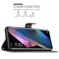 Pikkukuva 3 / 7: Oppo FIND X3 PRO Suojakotelo Suojakuori Lompakkokotelo Matkapuhelinkotelo Kukat jossa on magneettisuljenta, jalusta-toiminto ja korttipaikat