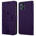 Pikkukuva 7 / 7: Oppo FIND X3 PRO Suojakotelo Suojakuori Lompakkokotelo Matkapuhelinkotelo Kukat jossa on magneettisuljenta, jalusta-toiminto ja korttipaikat