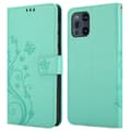 Pikkukuva 7 / 7: Oppo FIND X3 PRO Suojakotelo Suojakuori Lompakkokotelo Matkapuhelinkotelo Kukat jossa on magneettisuljenta, jalusta-toiminto ja korttipaikat