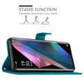 Pikkukuva 3 / 7: Oppo FIND X3 PRO Suojakotelo Suojakuori Lompakkokotelo Matkapuhelinkotelo Kukat jossa on magneettisuljenta, jalusta-toiminto ja korttipaikat