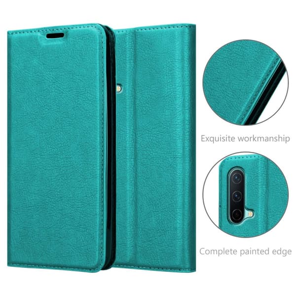 OnePlus Nord CE 5G Fodral Skal Plånboksfodral Case med magnetisk stängning, ståfunktion och kortficka