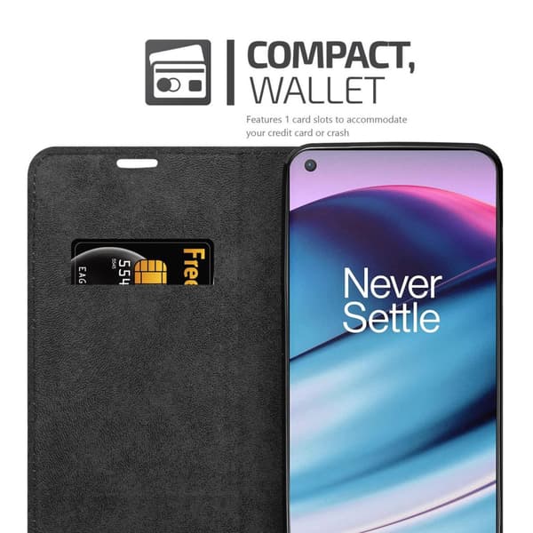 OnePlus Nord CE 5G Fodral Skal Plånboksfodral Case med magnetisk stängning, ståfunktion och kortficka