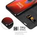 Miniatyrbilde 5 av 8: Lommebokdeksel til OnePlus Nord 2 5G Deksel med magnetisk lukking, stativfunksjon og kortlomme