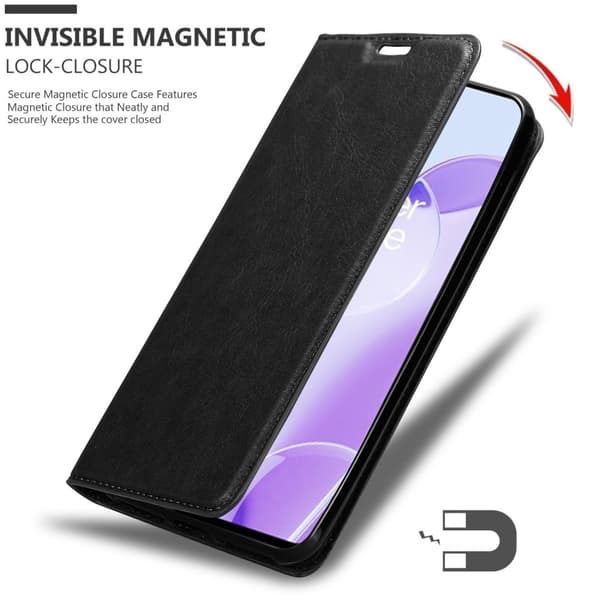 OnePlus 9RT 5G Fodral Skal Plånboksfodral Case med magnetisk stängning, ståfunktion och kortficka